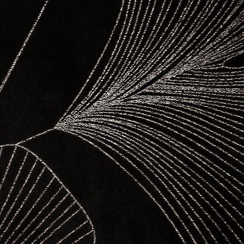 KOC GINKO1 150 X 200 CM CZARNY