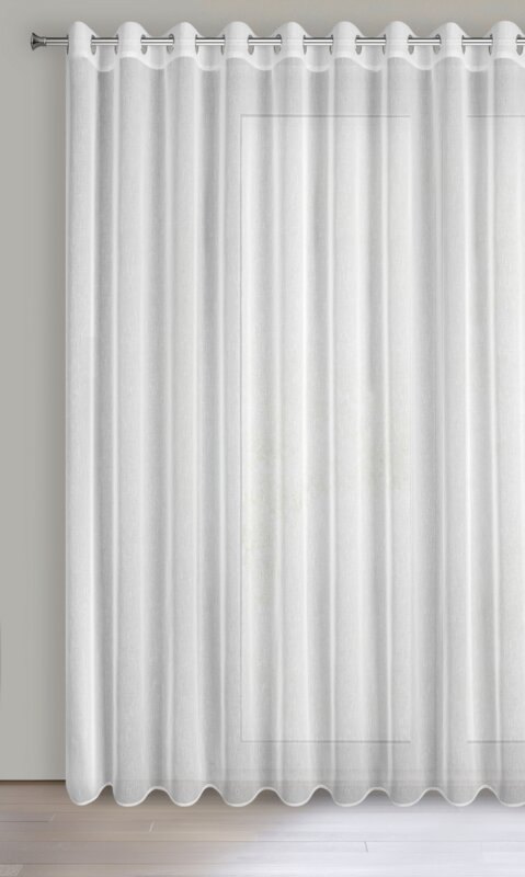 FIRANA GOTOWA SONIA 400 X 250 CM BIAŁY