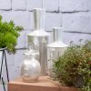 Wazon ceramiczny Simona3 perłowy fi 13 x 36 cm – na susze i kwiaty
