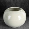 Wazon ceramiczny perłowy fi 22 x 16 cm – do dekoracji salonu