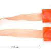 UPINACZ DEKORACYJNY Z MAGNESEM 11 CM POMARAŃCZOWY M/1/POMA KWADRAT