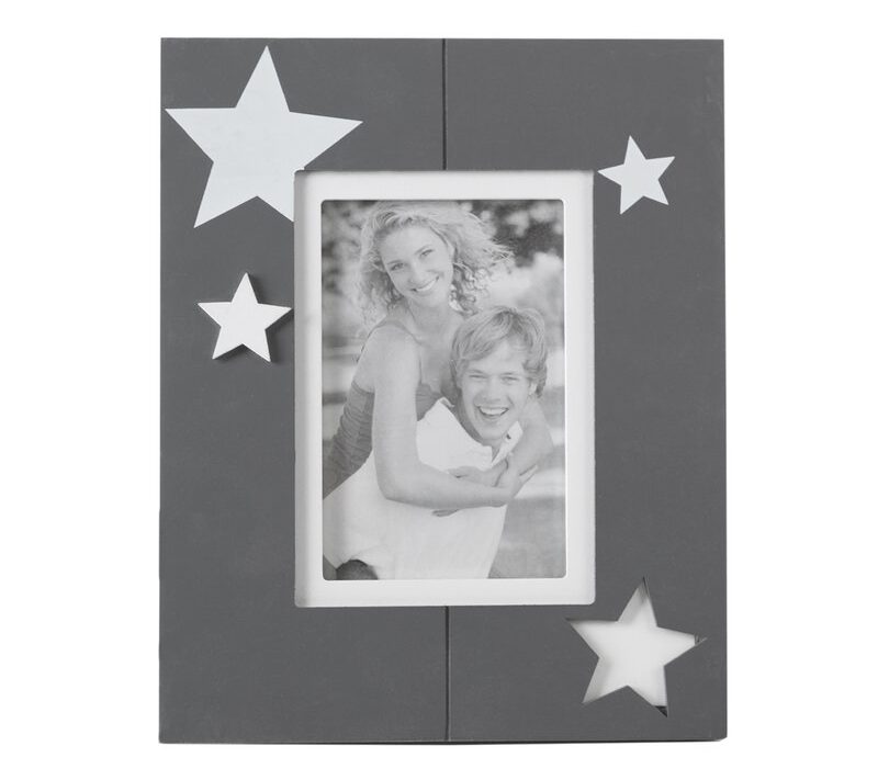 Ramka na zdjęcia Alvi biała 21 x 2 x 26 cm – idealna do pokoju dziecka
