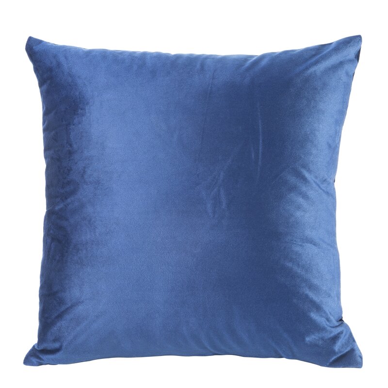 Poszewka welwetowa D91 ROSSA granatowa 40 X 40 CM – miękka w dotyku