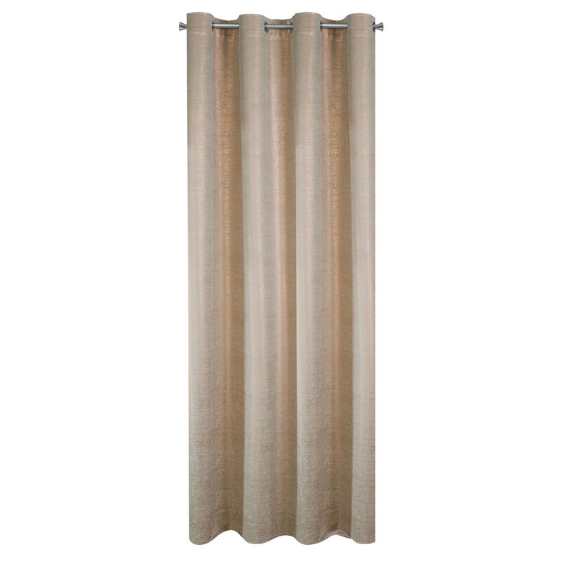 ZASŁONA GOTOWA AMBI 140 X 250 CM CIEMNOBEŻOWY