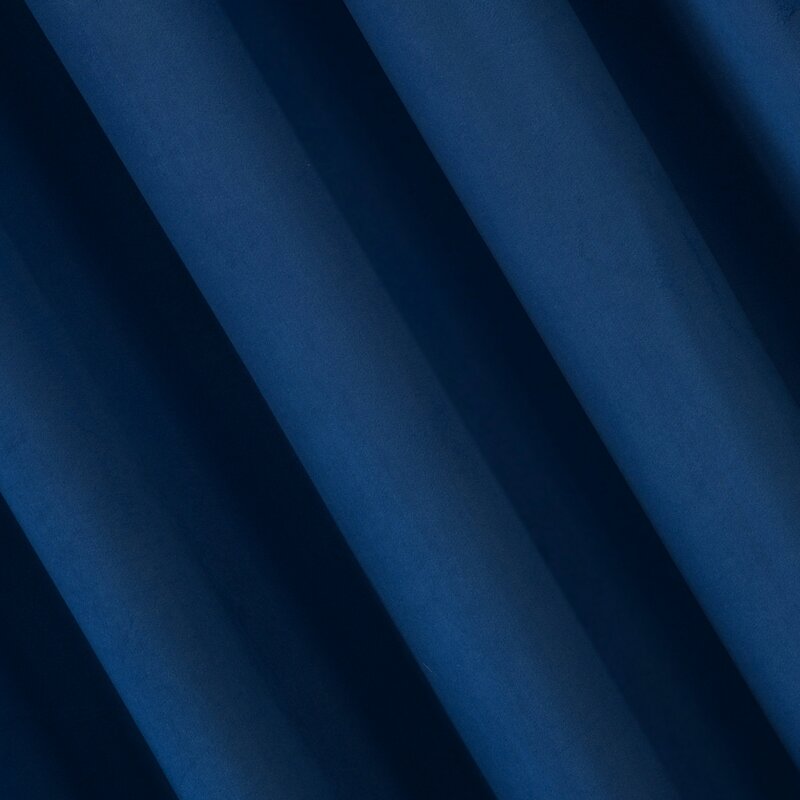 Zasłona gotowa Sibel granatowa 140 x 270 cm – zaciemnia pomieszczenie