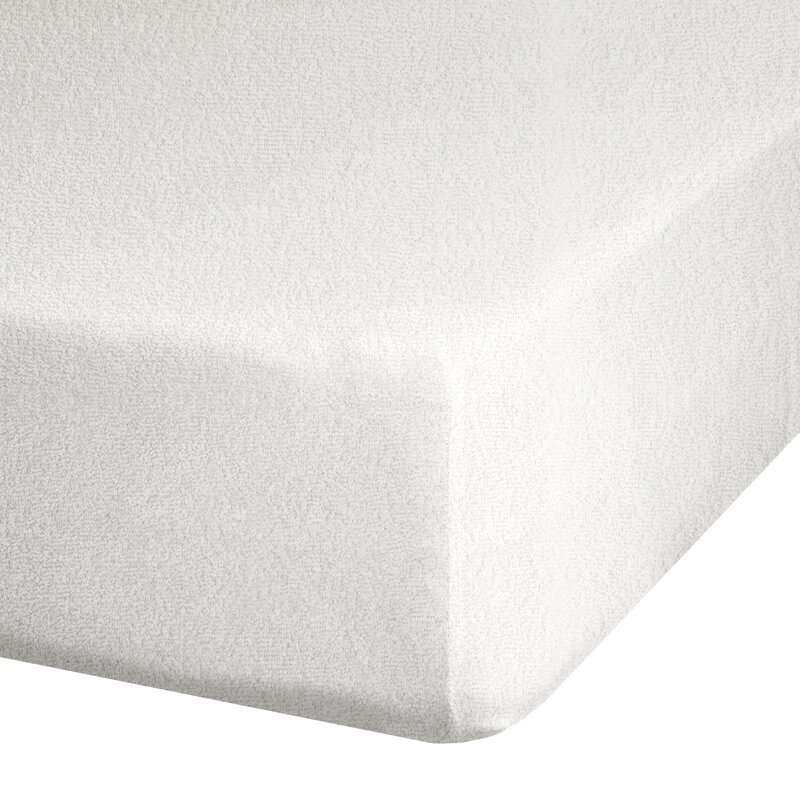 Prześcieradło frotte kremowe 140x200 cm – miękkie i wygodne