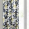 Zasłona gotowa Nelly biała 140 X 250 CM – z tropikalnym wzorem