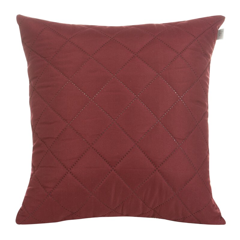 Poszewka DESIGN91 bordowa 40 x 40 cm – wprowadza ciepło