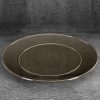 Patera ceramiczna Simona4 oliwkowa fi 30 x 2 cm – do serwowania owoców