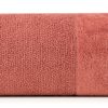 Ręcznik welurowy Lucy marsala 50 x 90 cm – miękki i puszysty