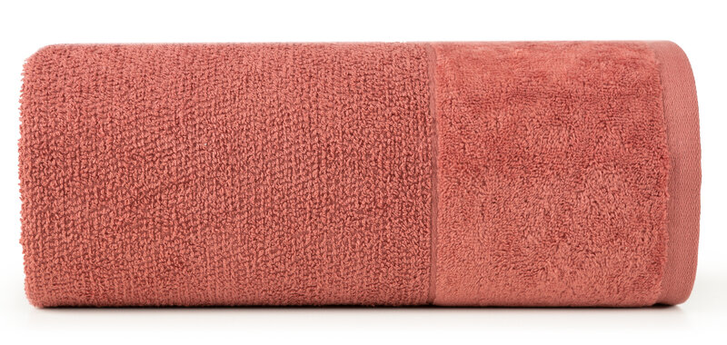 Ręcznik welurowy Lucy marsala 50 x 90 cm – miękki i puszysty