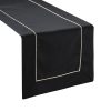 Bieżnik SI/O/DORITA czarny 40x200 – dodaje elegancji stołu