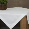 Bieżnik Stella 2 biały 40 x 140 cm – doda świeżości