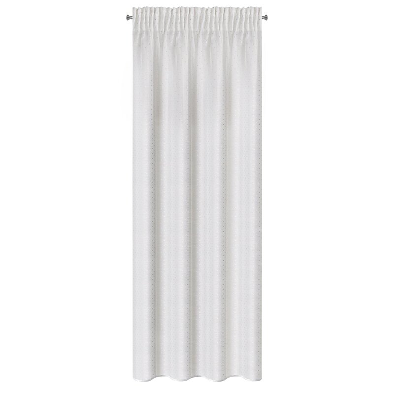 Firana gotowa Sibel biała 140 x 270 cm – subtelnie rozjaśnia