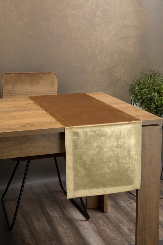 OBRUS ROYAL 1 35 X 140 CM ZŁOTY