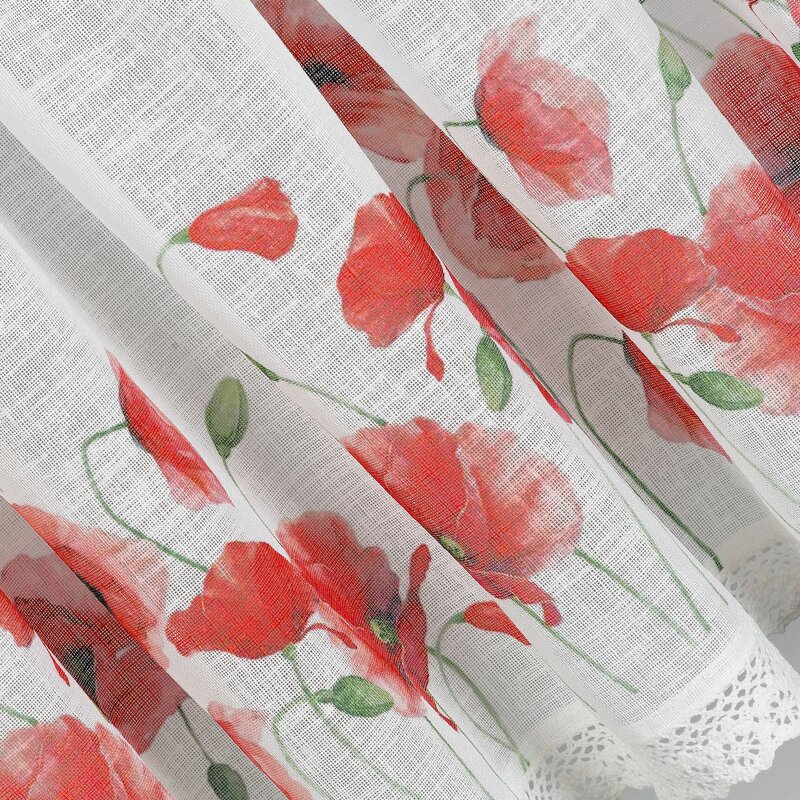 FIRANA GOTOWA MARI NA TAŚMIE 150 X 60 CM BIAŁY
