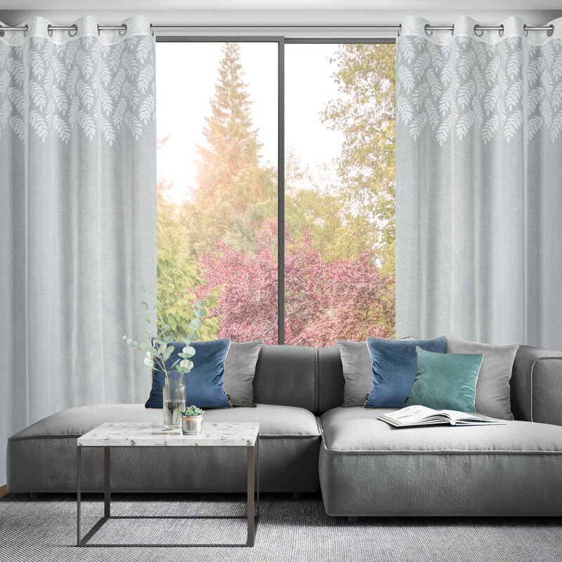Firana gotowa Anet biała 140 x 250 cm – rozjaśnia wnętrze