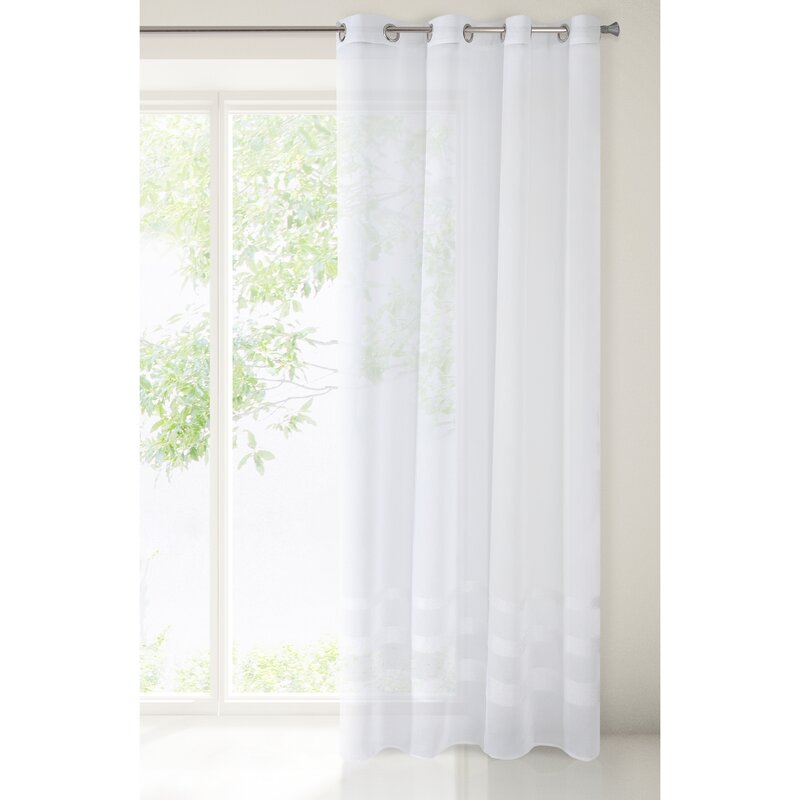 Firana gotowa Efil biała 140 X 250 cm – rozjaśnia wnętrze