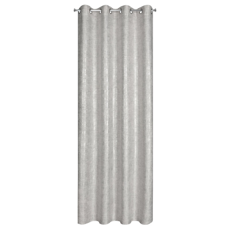 Zasłona gotowa Blanka srebrna 140 x 250 cm – zaciemnia pomieszczenie