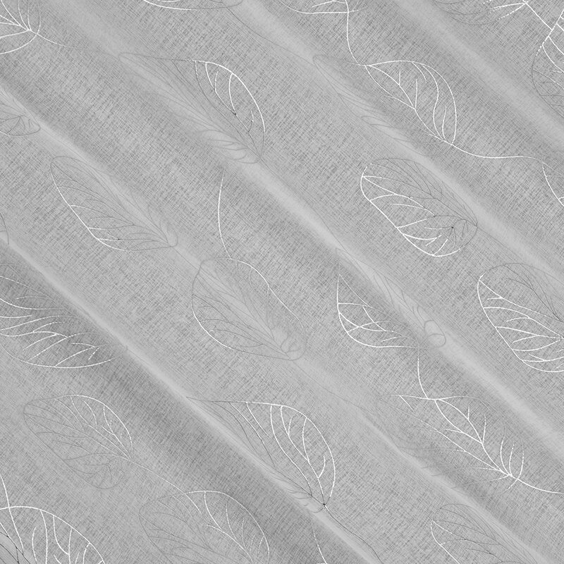Zasłona gotowa Lori biała 140 x 250 cm – rozświetla wnętrze