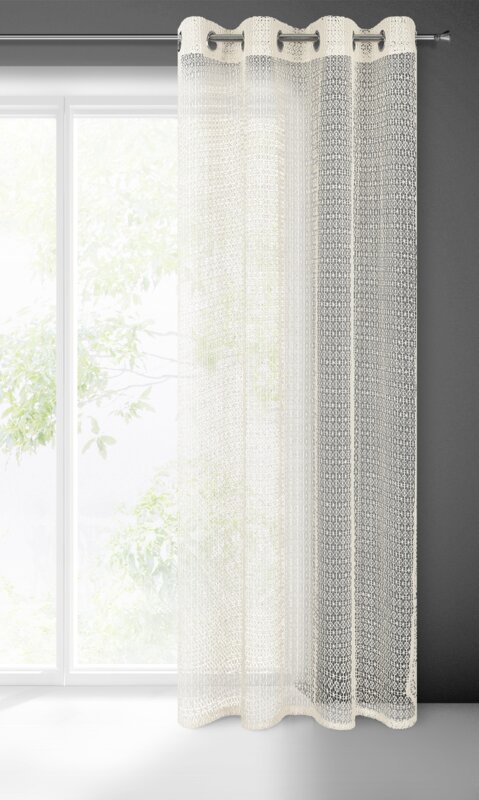 Zasłona gotowa Lara naturalna 140 X 250 cm – lekka i zwiewna
