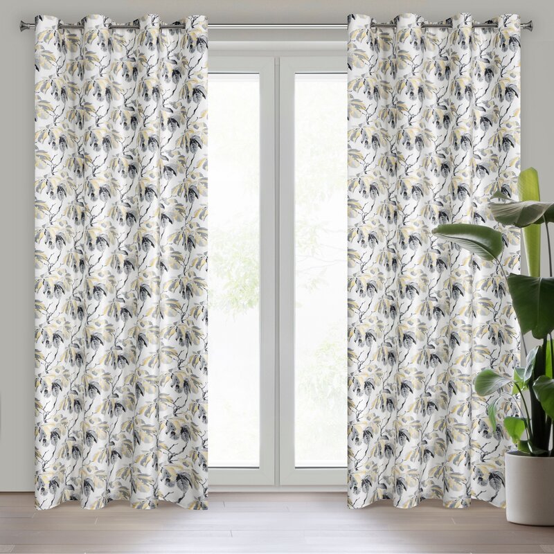 Zasłona gotowa Melisa biała 140 x 250 cm – zaciemnia pomieszczenie