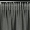 Zasłona gotowa Carlo popielata 130 x 300 cm – zaciemnienie sypialni