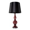 Lampa stojąca Alma (02) bordowa 28 X 36 X 70 CM – przytulne światło
