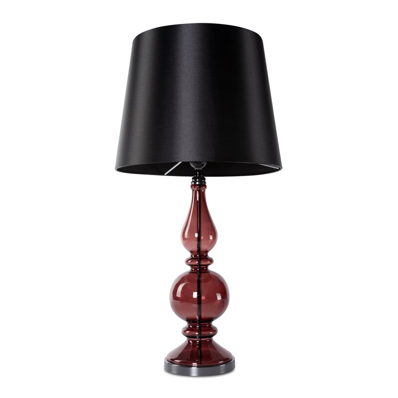 Lampa stojąca Alma (02) bordowa 28 X 36 X 70 CM – przytulne światło