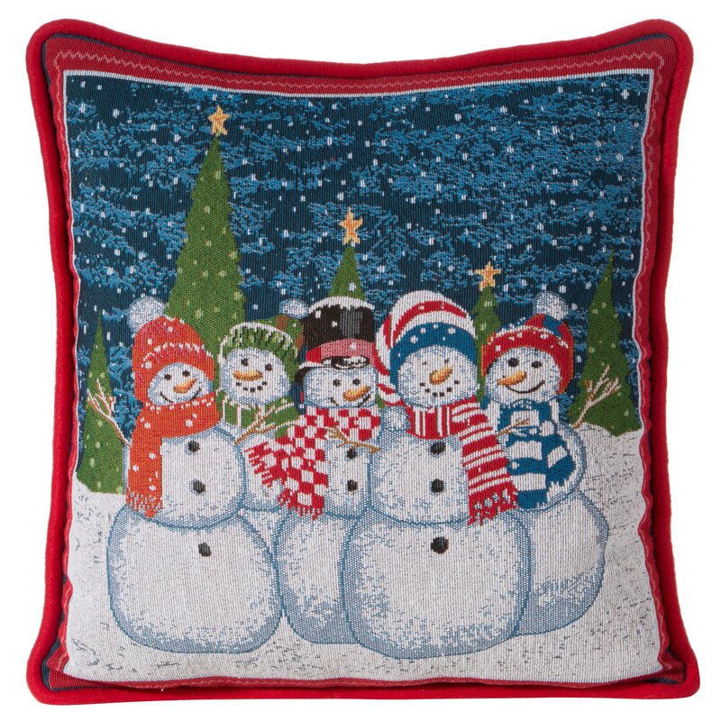 Poszewka świąteczna xmas czerwona 45 x 45 cm – wprowadzi nastrój