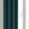 Zasłona gotowa Logan petrol 135 X 250 cm – zaciemniająca