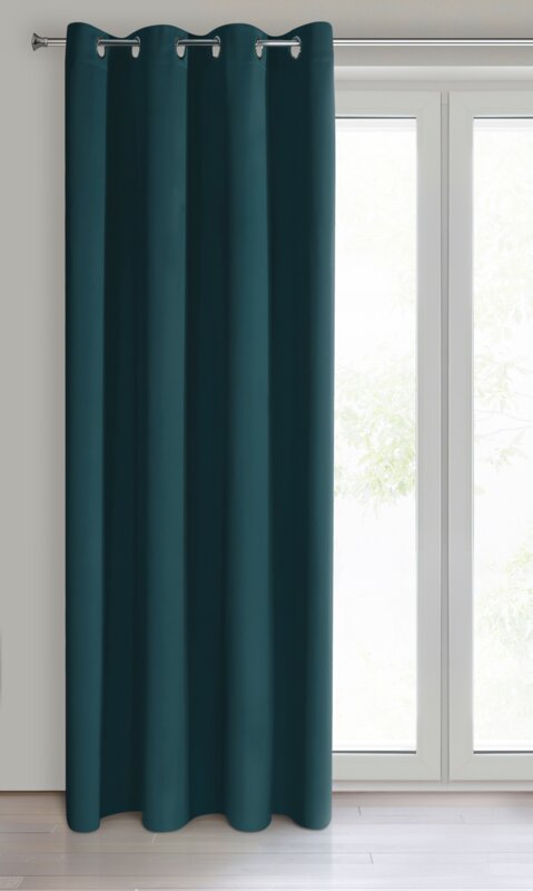 Zasłona gotowa Logan petrol 135 X 250 cm – zaciemniająca