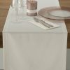 Obrus gładki biały 40 x 140 cm – idealny na stół