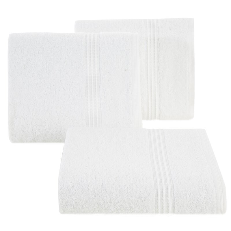 Ręcznik bambusowy SI/R/MELA/01/B biały 50x90 cm – miękki i chłonny