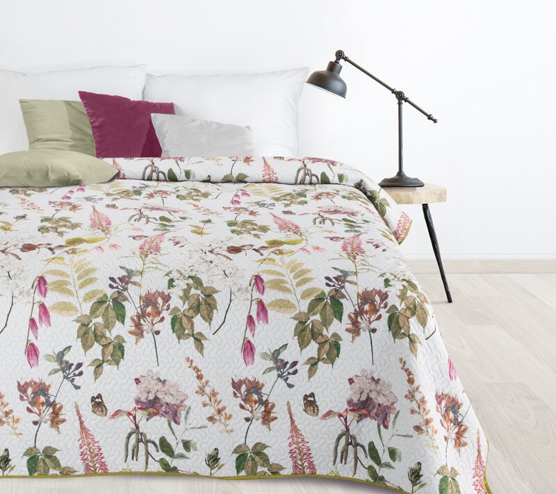 Narzuta Velvet D91 Rosa biała 200 x 220 cm – dodaje przytulności