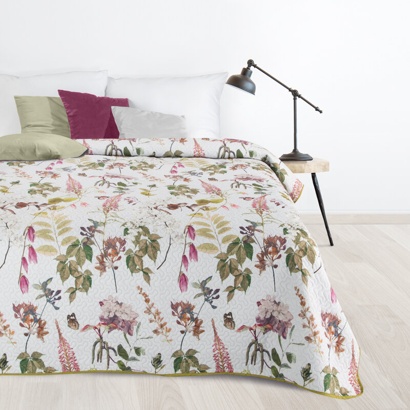 Narzuta Velvet D91 Rosa biała 200 x 220 cm – dodaje przytulności
