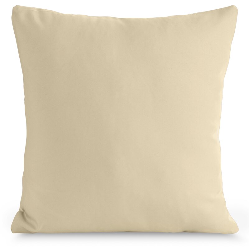 Poszewka dekoracyjna beżowa 60 x 60 cm – doda ciepła wnętrzu