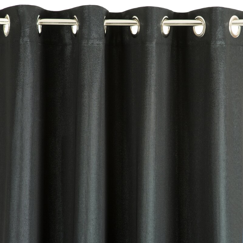 ZASŁONA GOTOWA ESSME 140 X 250 CM CZARNY