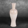WAZON DEKORACYJNY EDNA (02) FI 17 X 56 CM KREMOWY