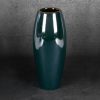 Wazon ceramiczny Amora2 zielony 12 x 30 cm – na susze i kwiaty