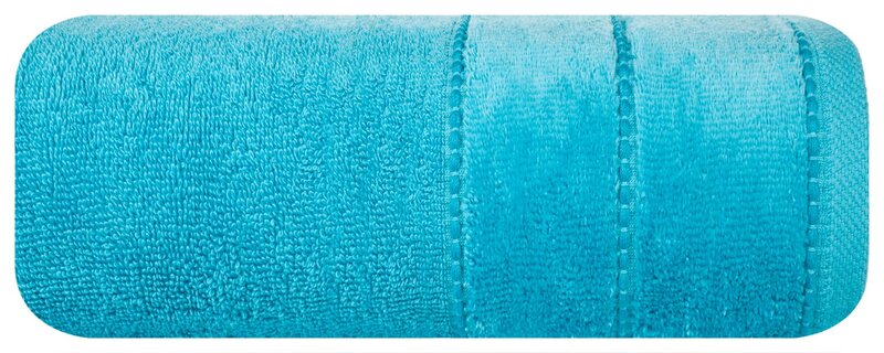 Ręcznik welurowy Mari turkusowy 30 x 50 cm – miękki i chłonny