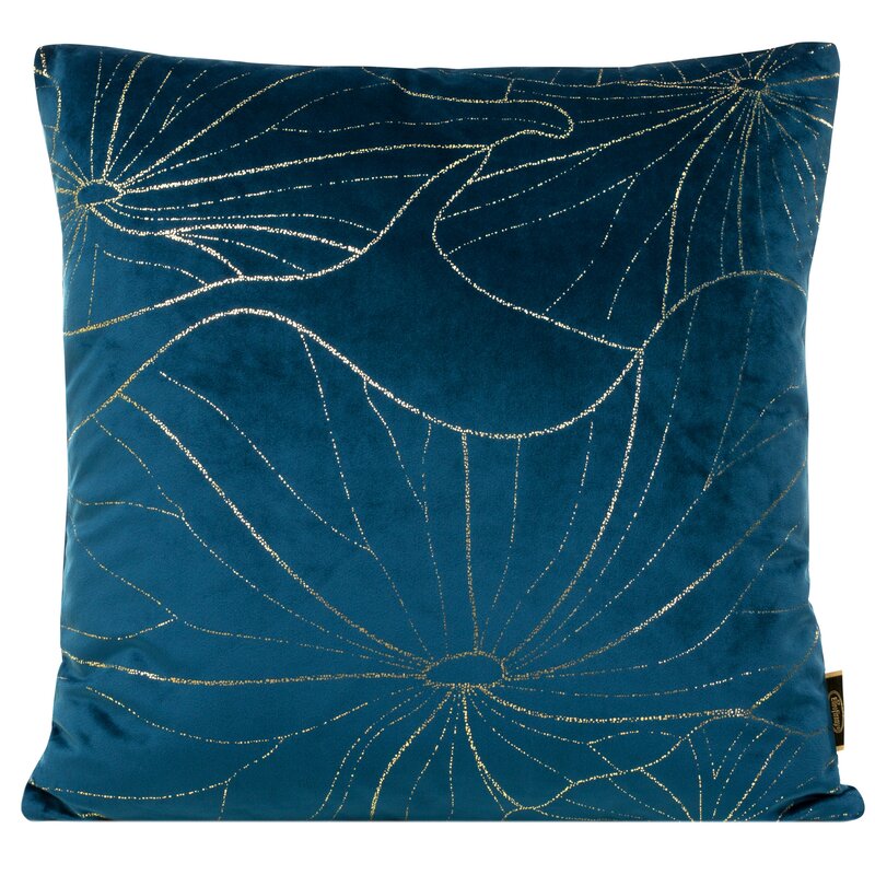 Poszewka Blink granatowa 45 x 45 cm – doda blasku wnętrzu