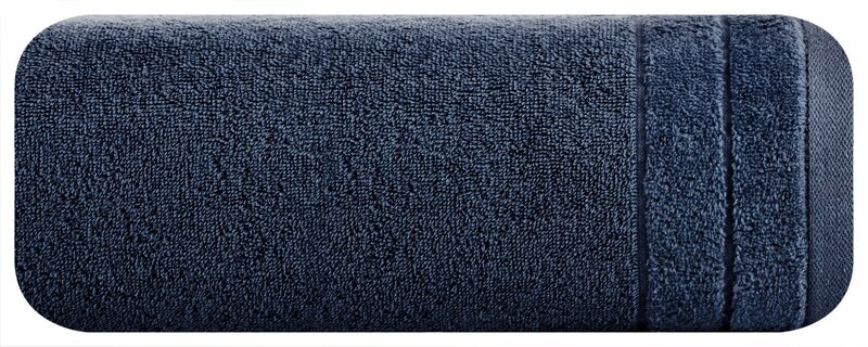 Ręcznik Damla granatowy 70 x 140 cm – miękki i chłonny