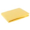 Prześcieradło jersey musztardowe 120 x 200 x 25 cm – idealne do sypialni