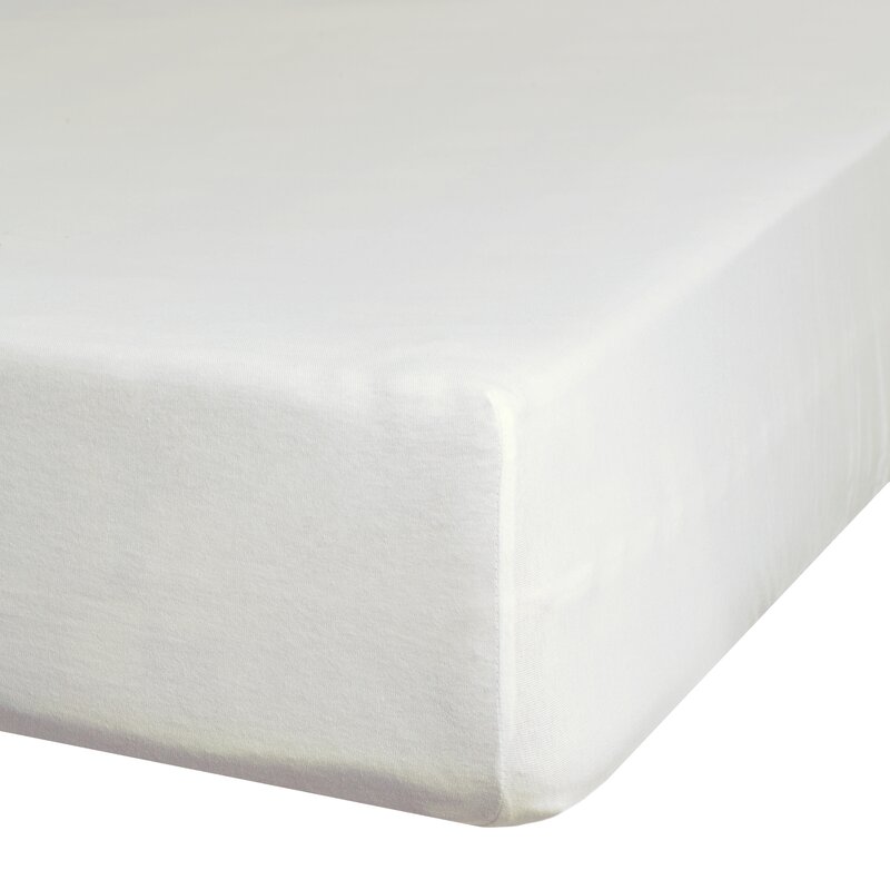Prześcieradło z gumką Jersey D91 kremowe 90 X 200 X 25 CM – miękkie i elastyczne