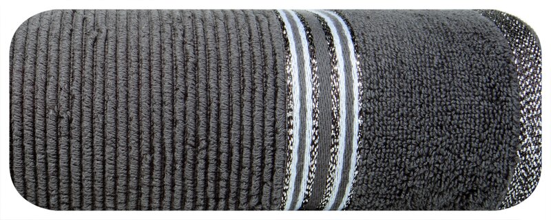 Ręcznik Eva Minge Filon (04) stalowy 70 X 140 CM – miękki i chłonny