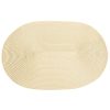 Podkładka strukturalna Judy2 jasnobeżowa 30 x 45 cm – elegancki wystrój stołu