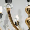 Lampa wisząca Melba 01 złota fi 71 x 120 cm – do przestronnych wnętrz