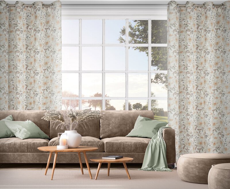 Zasłona gotowa Amara naturalna 140 x 250 cm – subtelnie filtruje światło