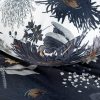 KOMPLET POŚCIELI SATYNOWEJ NIKA 55 160 X 200 CM CIEMNOGRANATOWY